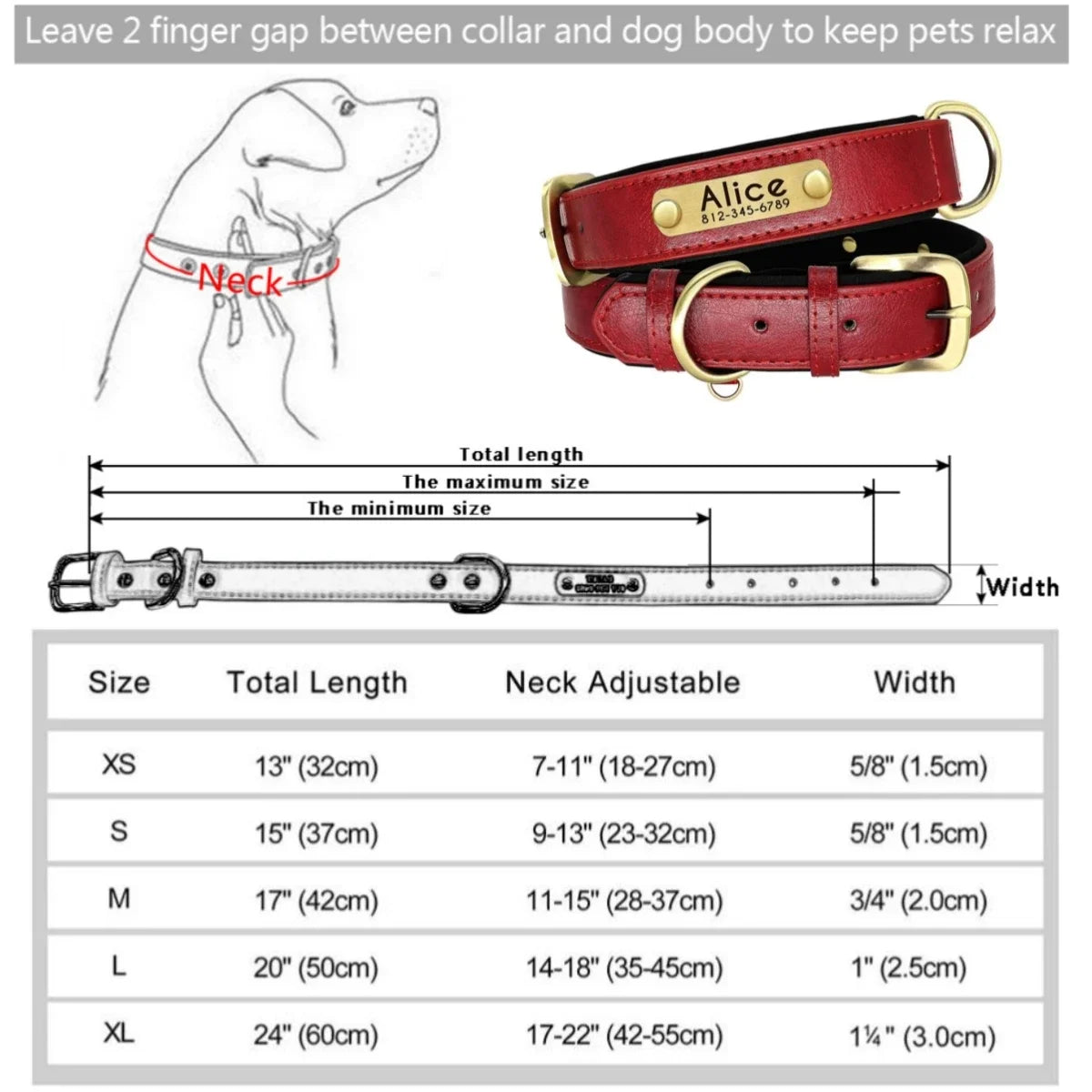 The Named & Padded Furrkin Collar