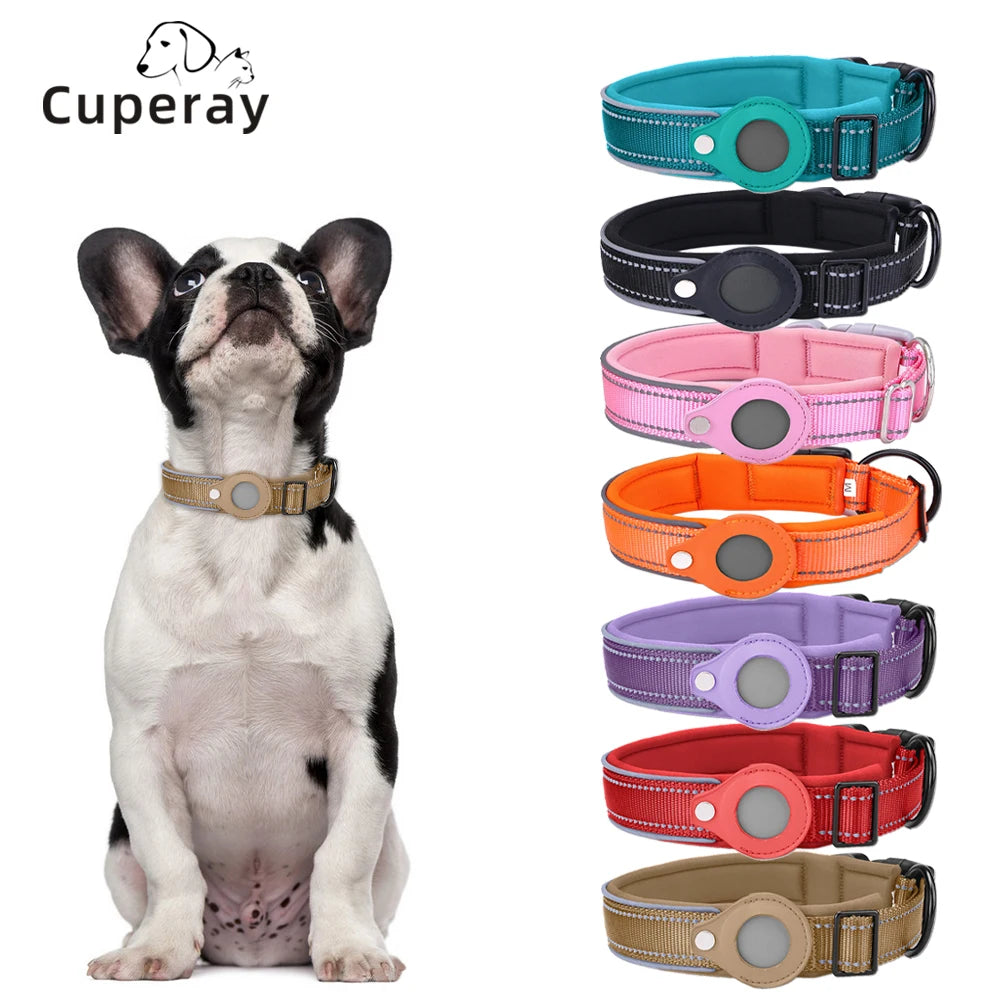 The Find My Furrkin AirTag Collar