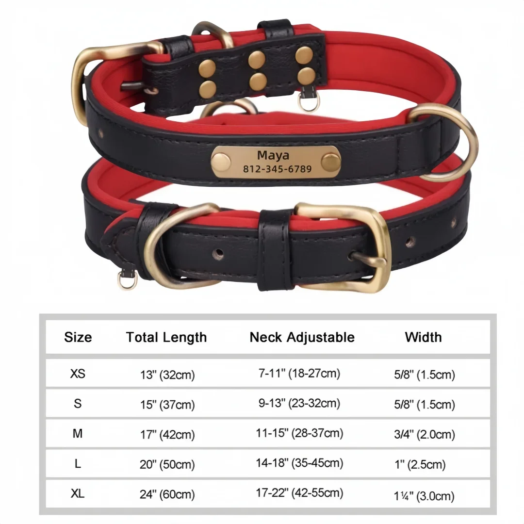 The Named & Padded Furrkin Collar