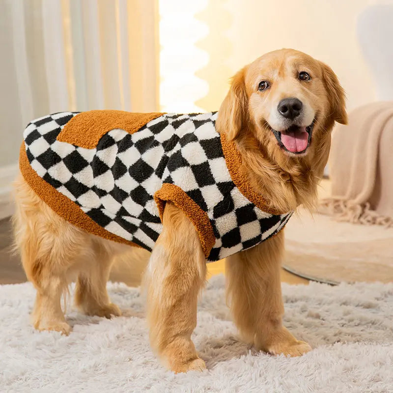 The Checkmate Cozy Coat