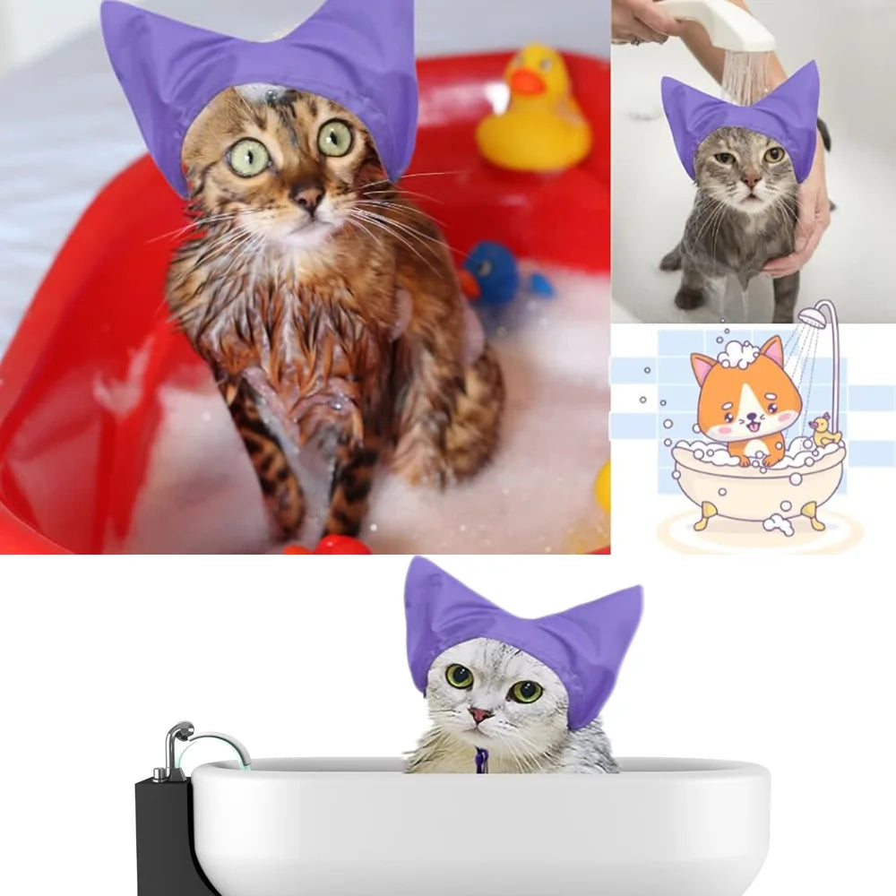 The Splish Splash Kitty Cap