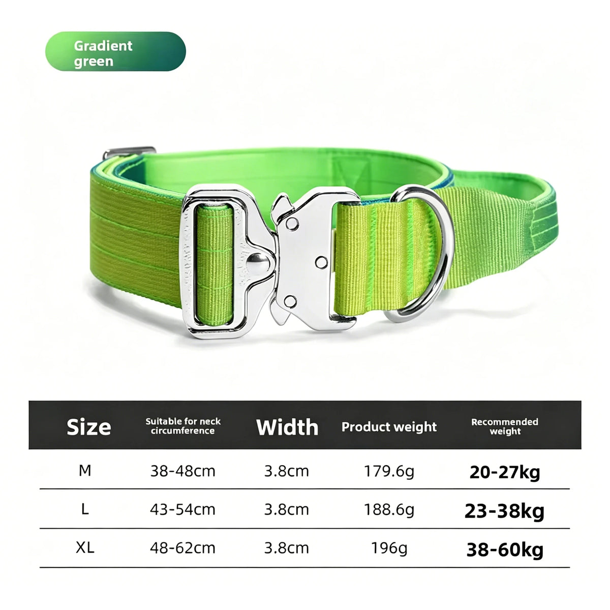 The Color Trail Furrkin Tactical Collar