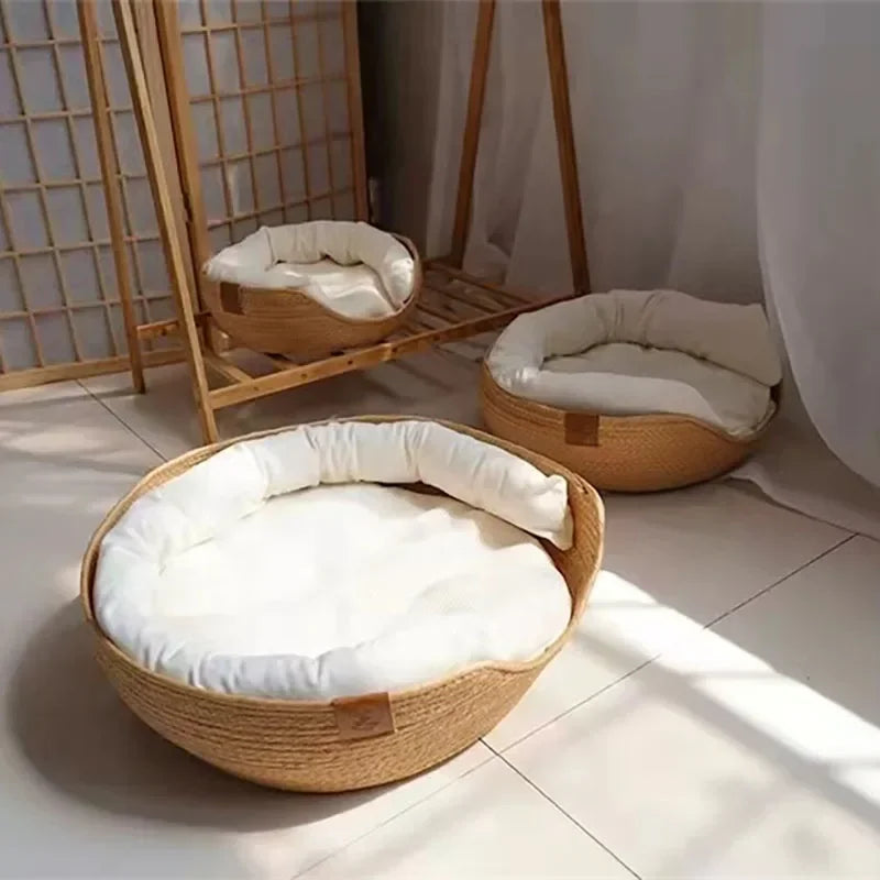 The Woven Hideaway Furrkin Bed
