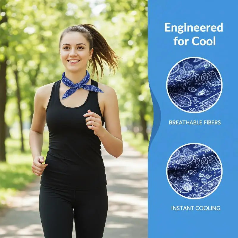 The Summer Stroll Furrkin Cooling Scarf