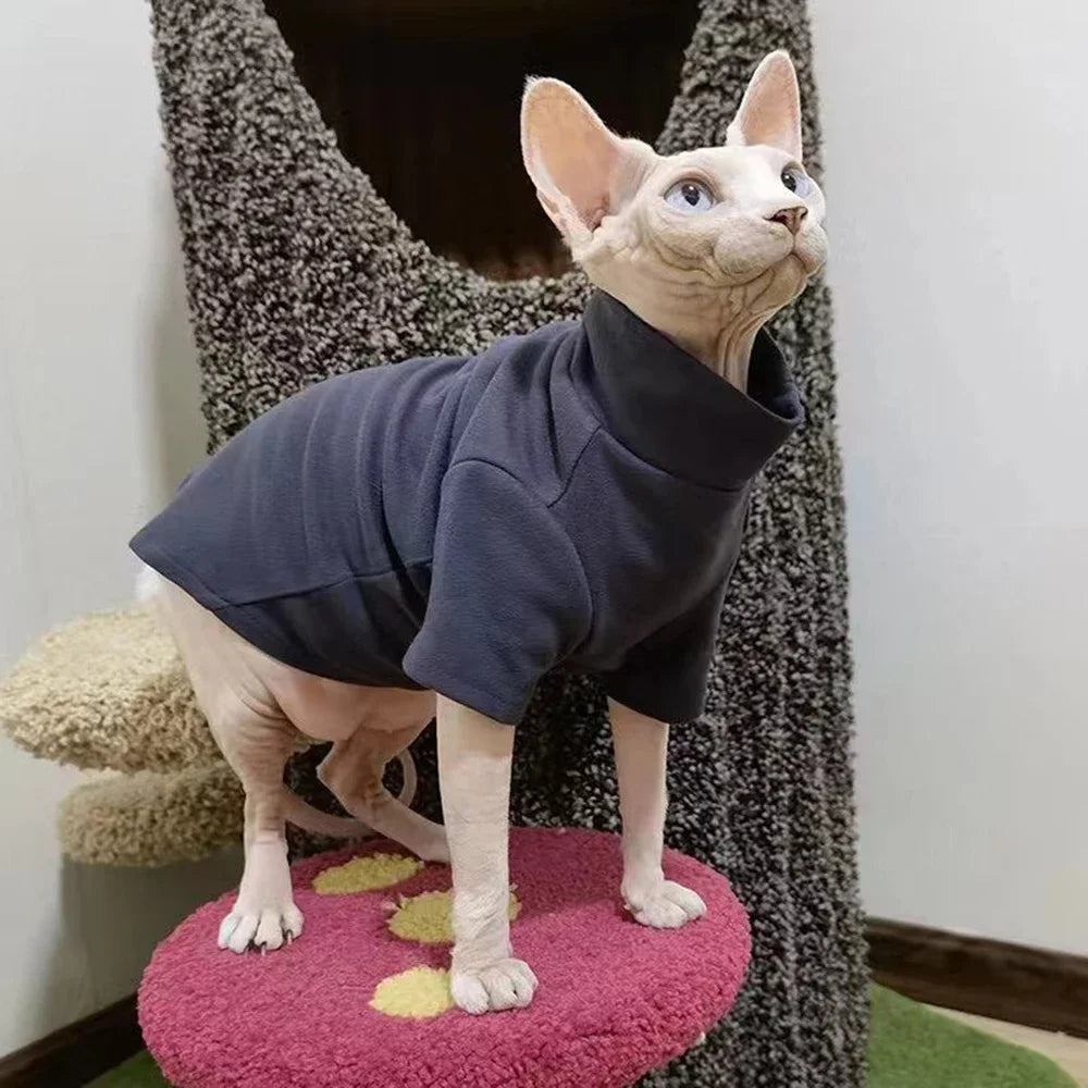 The Purrfect Fleece Turtleneck