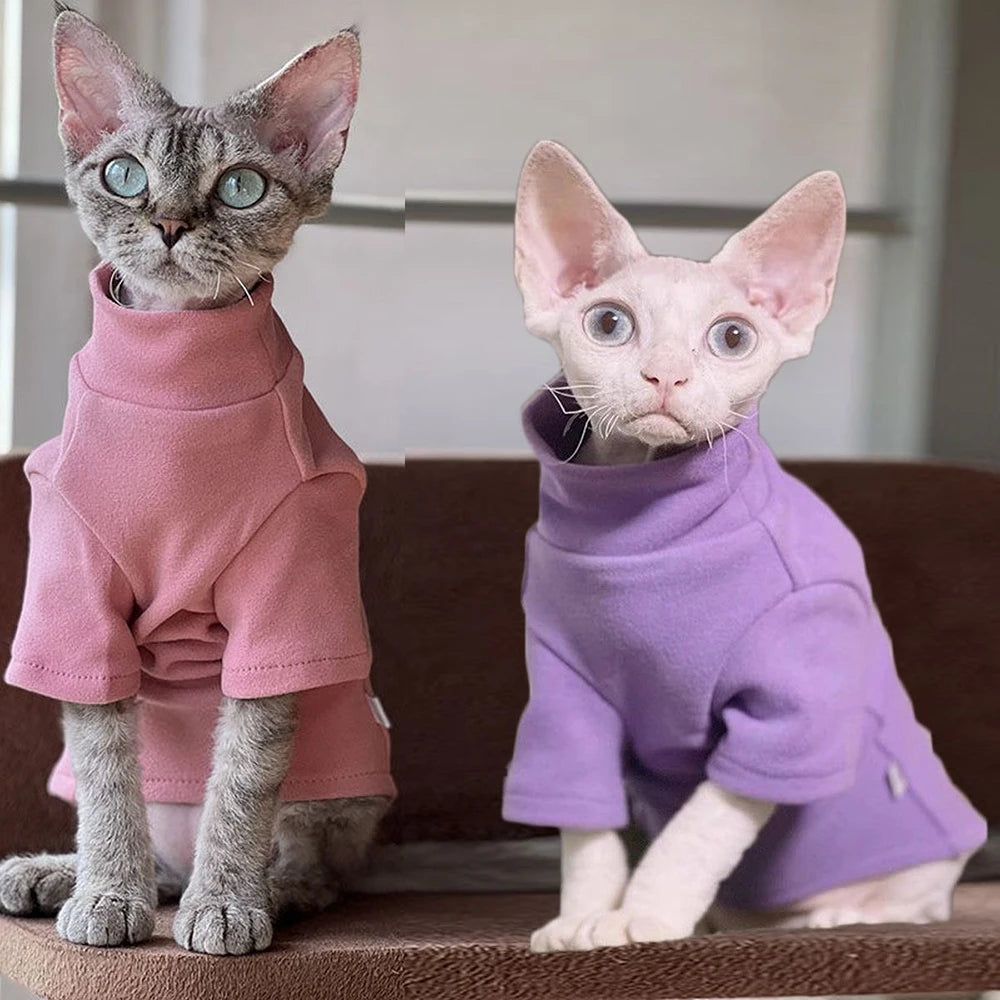 The Purrfect Fleece Turtleneck