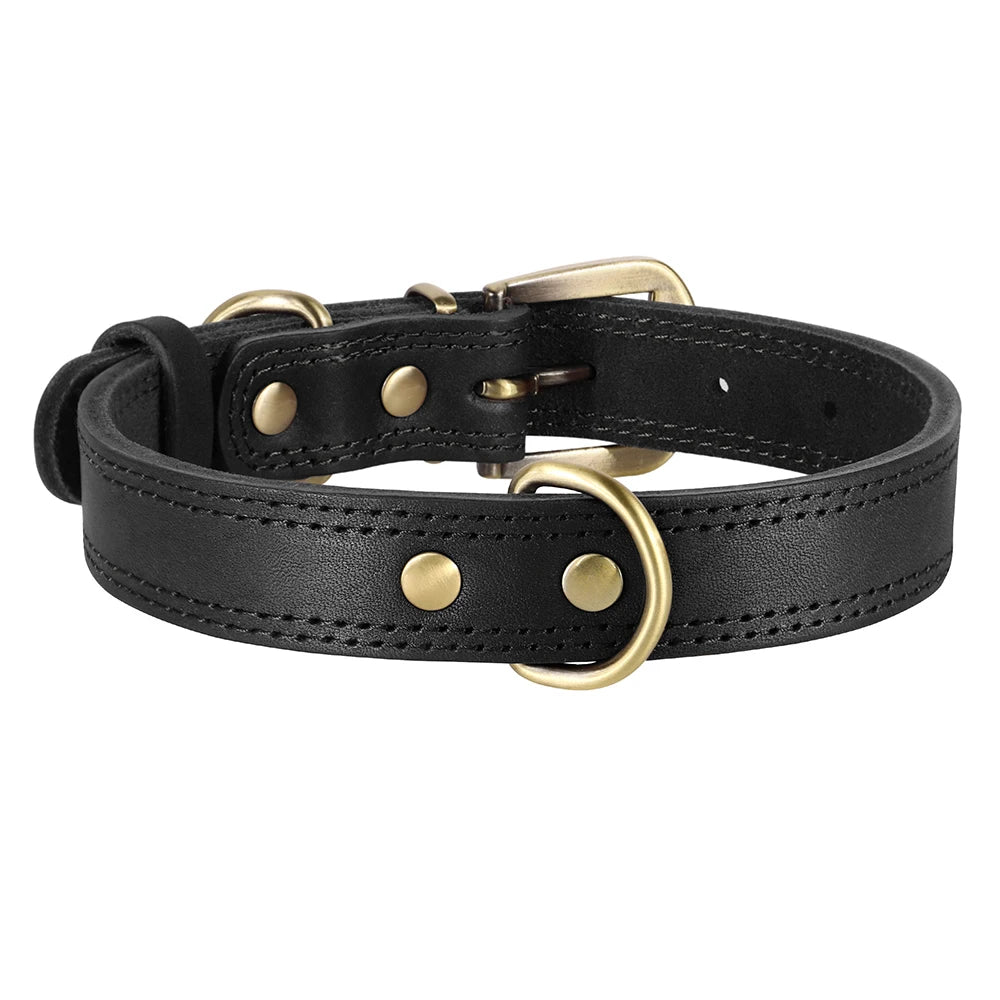 The Classic Furrkin Leather Collar