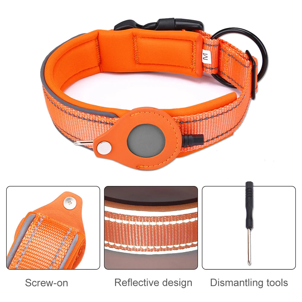 The Find My Furrkin AirTag Collar