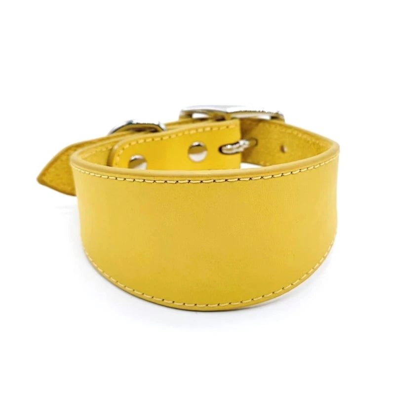 The Long Neck Furrkin Leather Collar