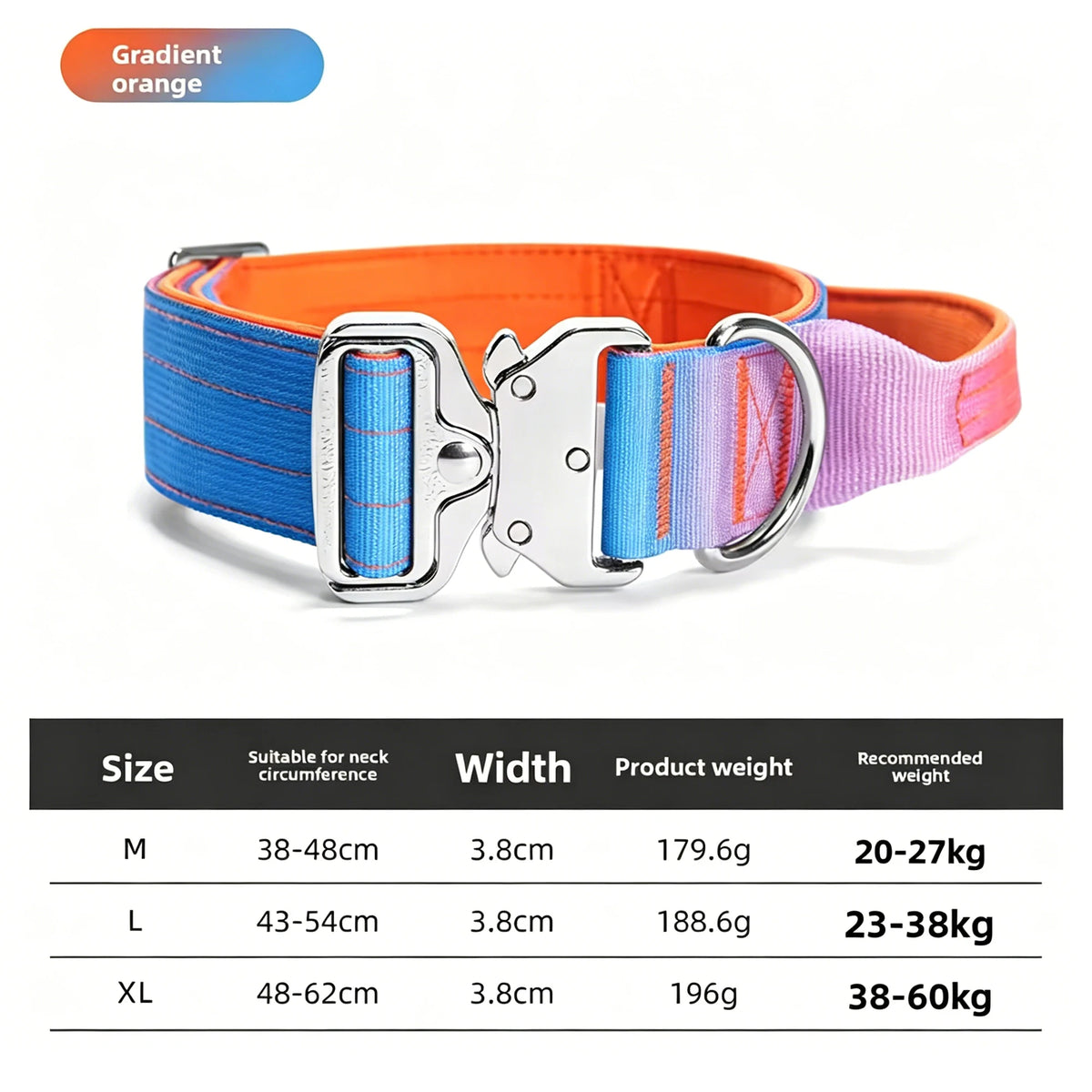 The Color Trail Furrkin Tactical Collar