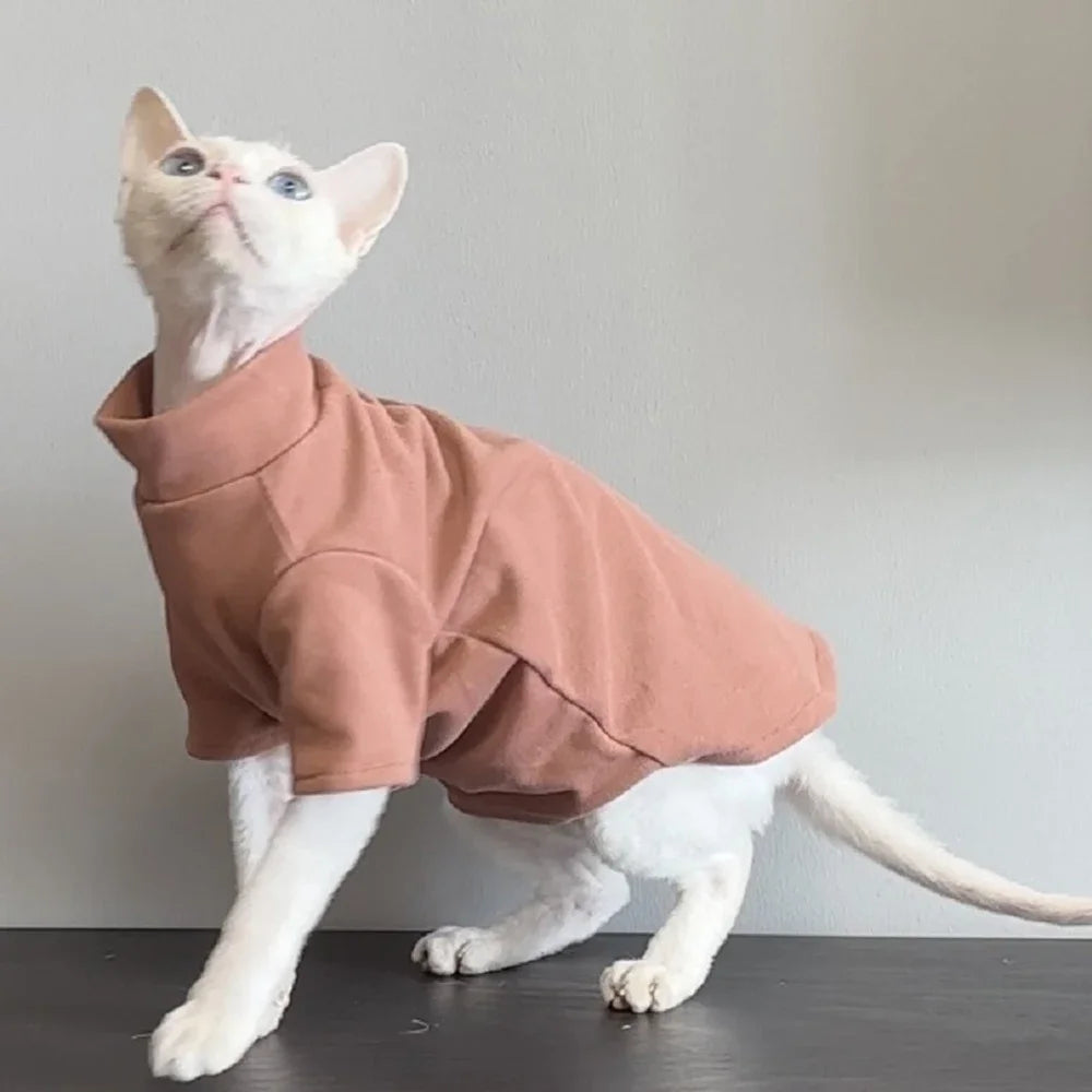 The Purrfect Fleece Turtleneck