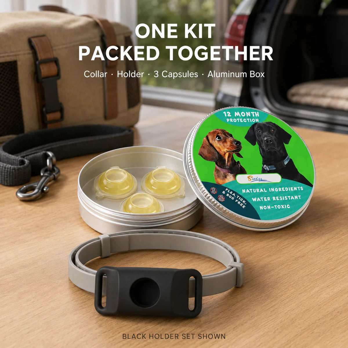 The Furrkin Flea & Tick Collar Kit