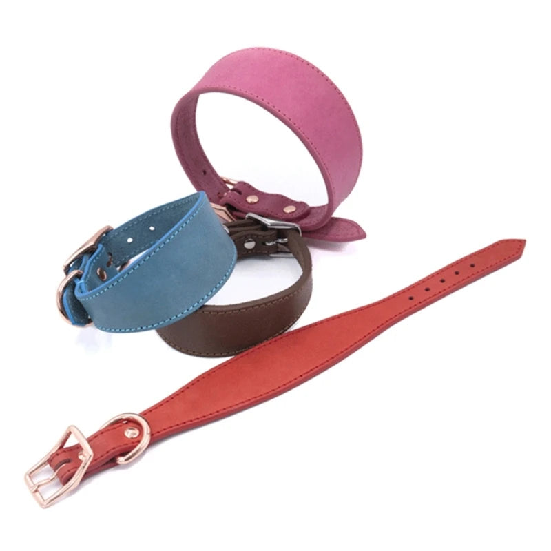 The Long Neck Furrkin Leather Collar