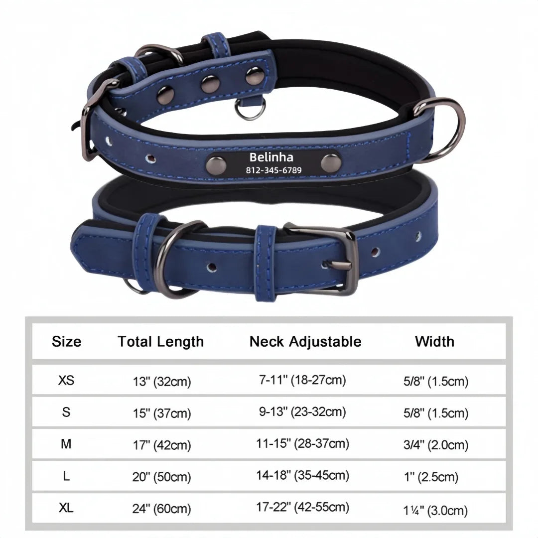 The Named & Padded Furrkin Collar