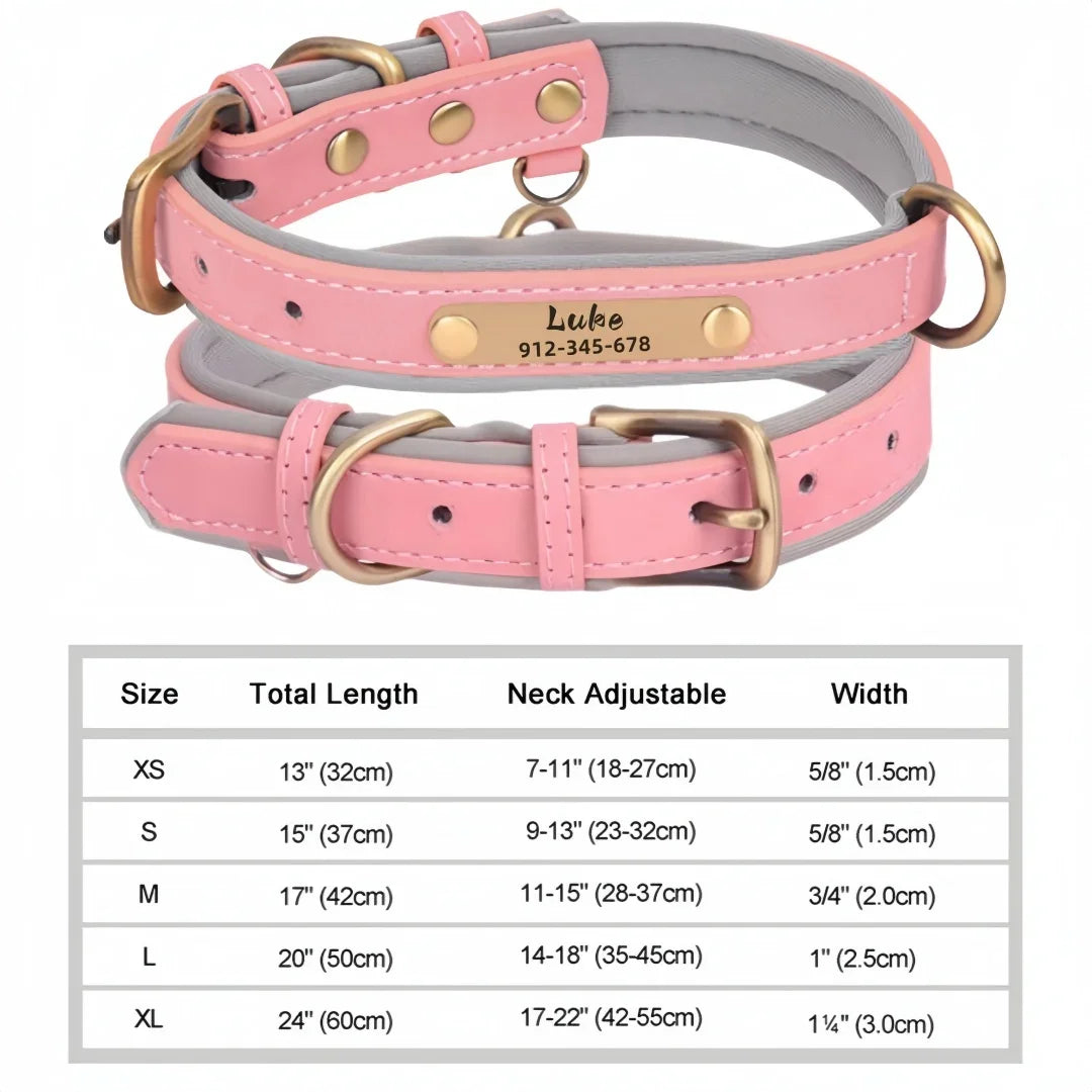 The Named & Padded Furrkin Collar