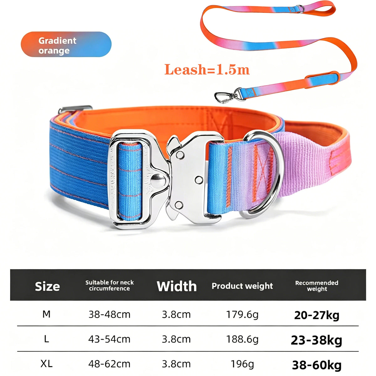 The Color Trail Furrkin Tactical Collar
