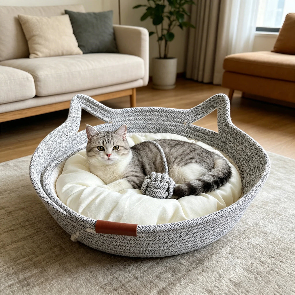 The Round & Restful Furrkin Bed