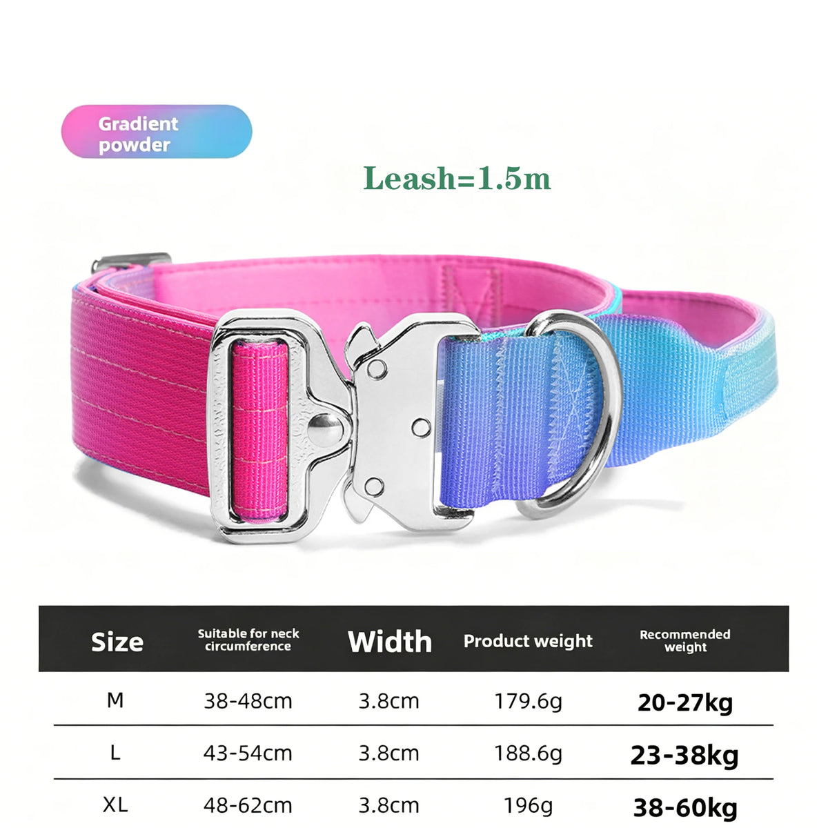 The Color Trail Furrkin Tactical Collar