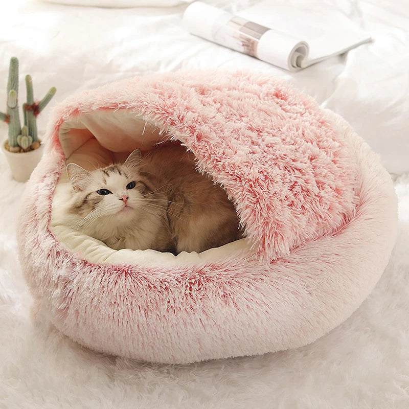Furrkin Cozy Cave Pet Bed