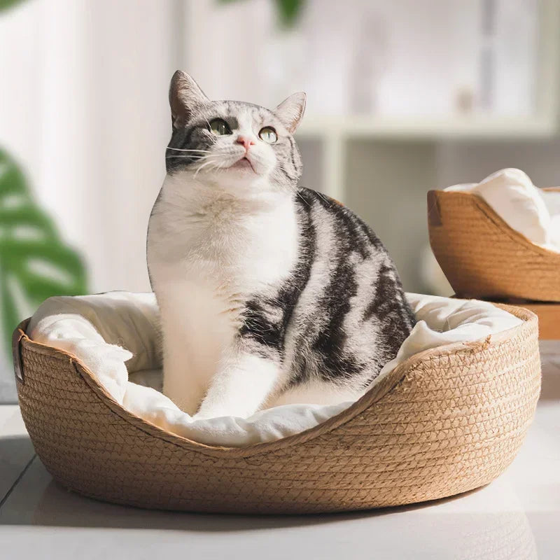 The Woven Hideaway Furrkin Bed