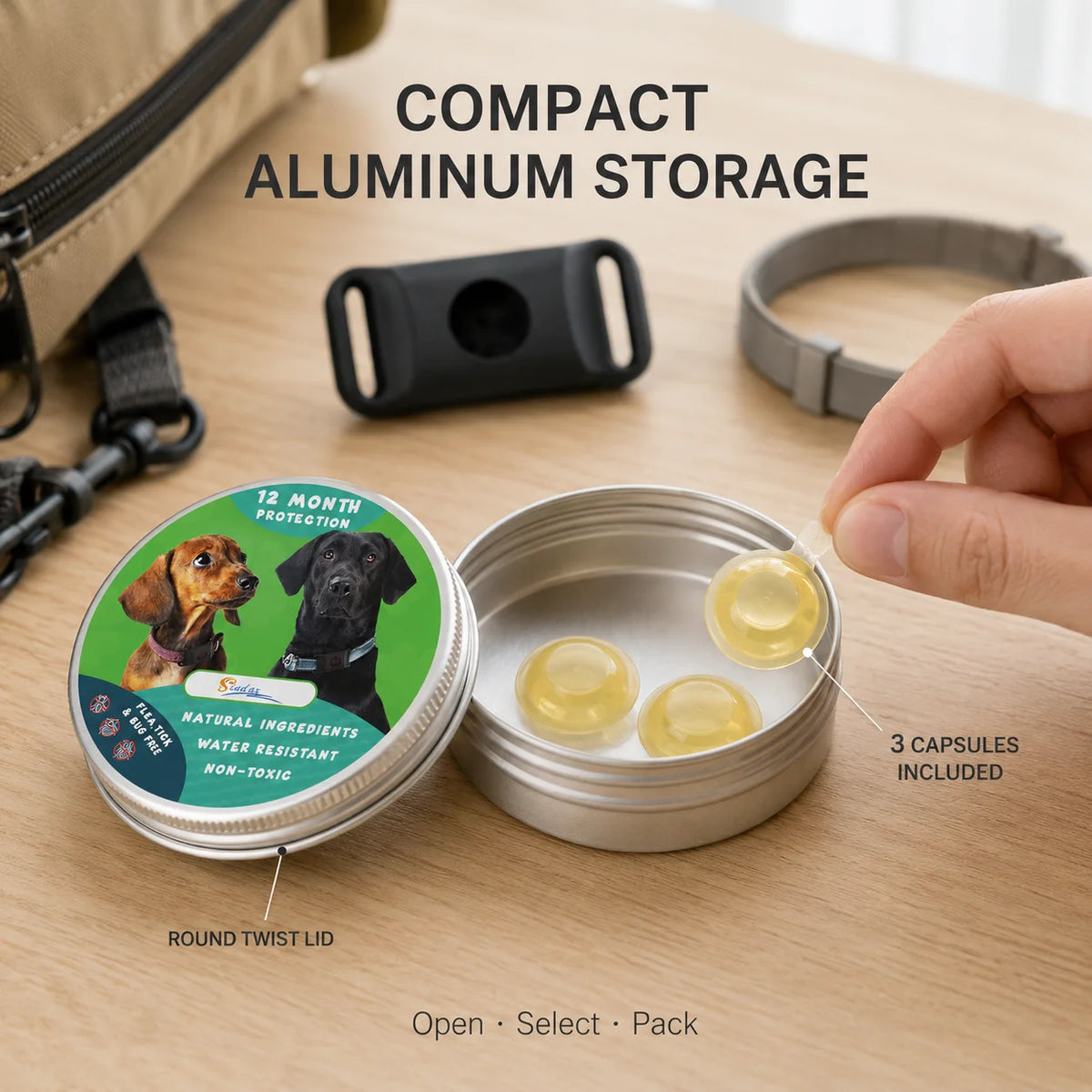 The Furrkin Flea & Tick Collar Kit