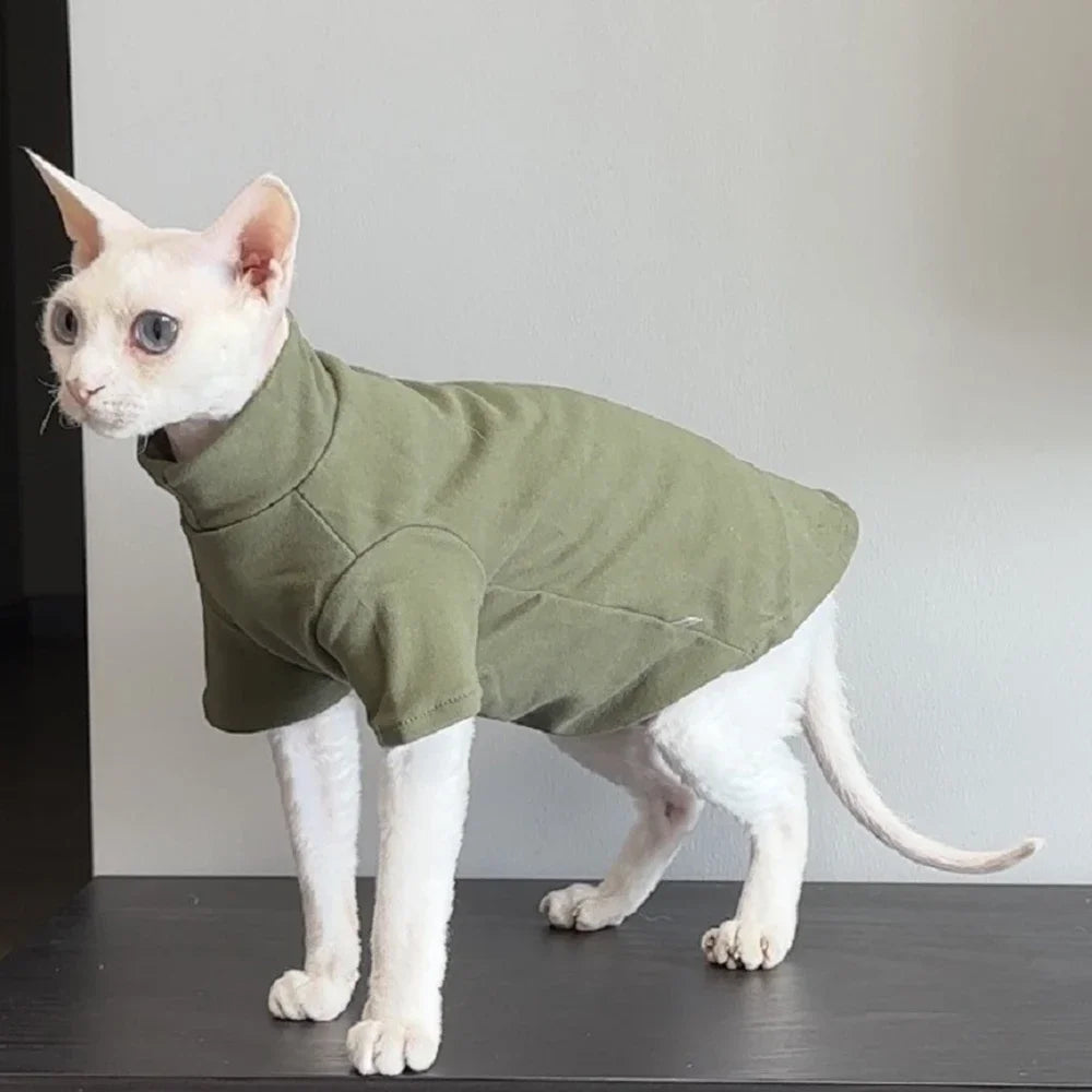 The Purrfect Fleece Turtleneck