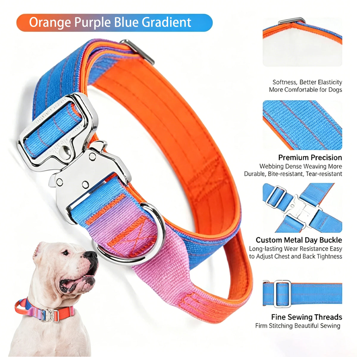 The Color Trail Furrkin Tactical Collar