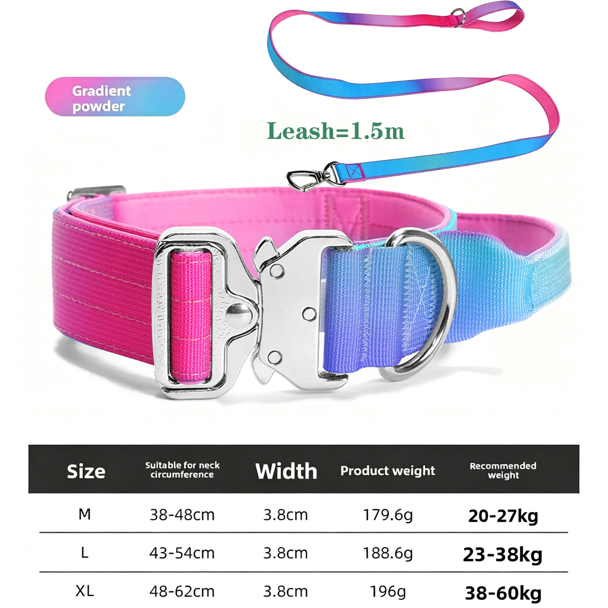 The Color Trail Furrkin Tactical Collar