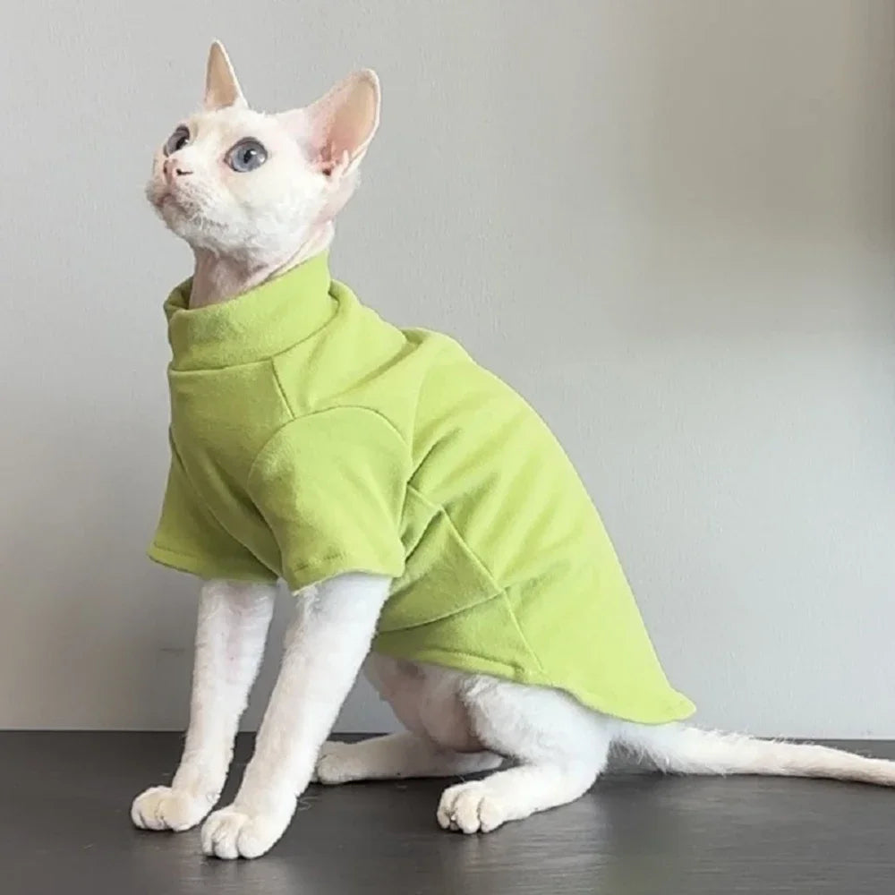 The Purrfect Fleece Turtleneck