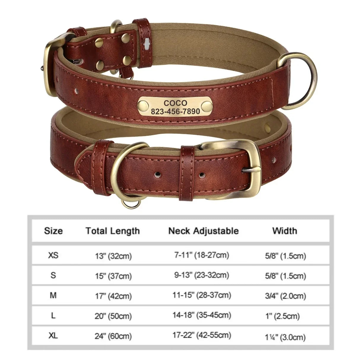The Named & Padded Furrkin Collar