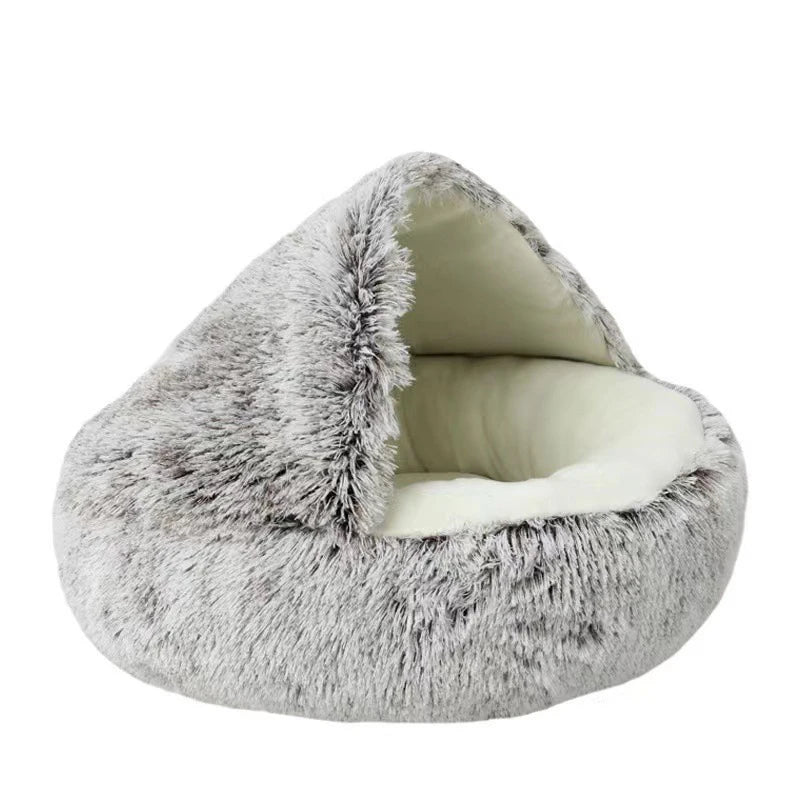 Furrkin Cozy Cave Pet Bed